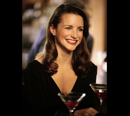 Kristin Davis as Charlotte York in Sex and The City